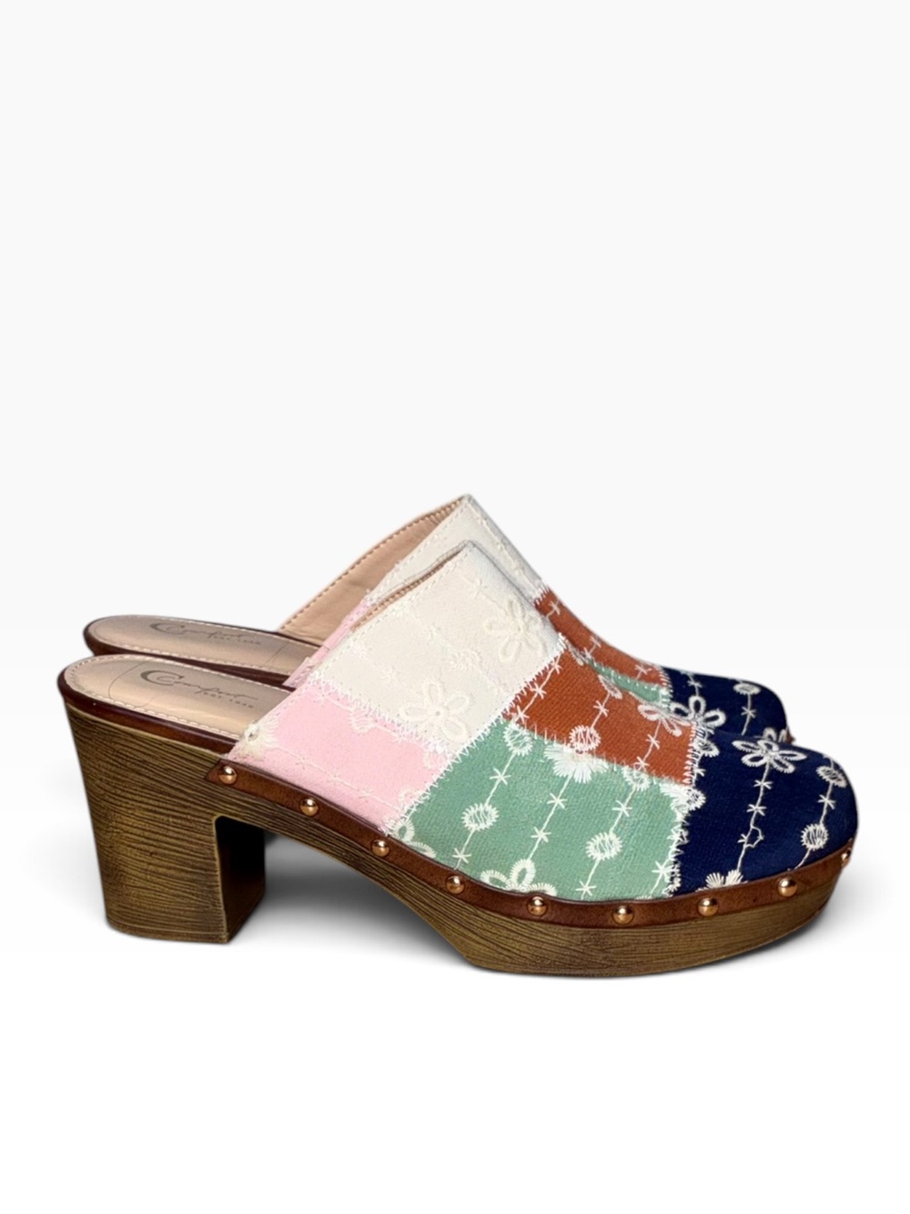 C Est. 1946 Comfort Chunky Heel clog platform shoes style 15289172